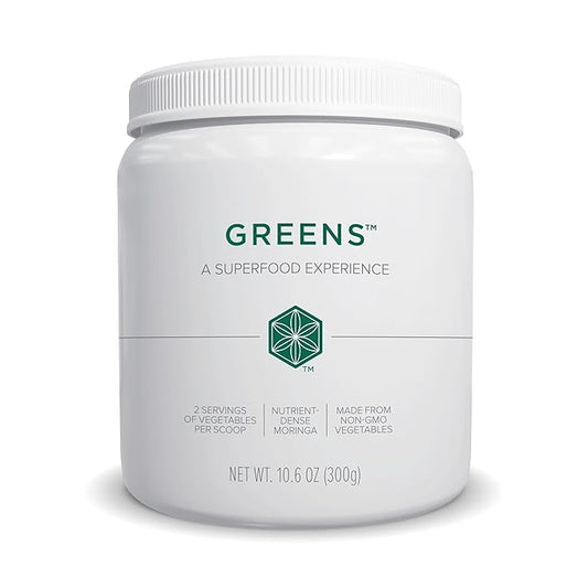 Isagenix Moringa Greens - Green Drink Powder with Antioxidants & Superfoods - Nutritional Supplement - Made with Non-GMO, Whole-Food Vegetables - 10.6 oz (30 Servings)
