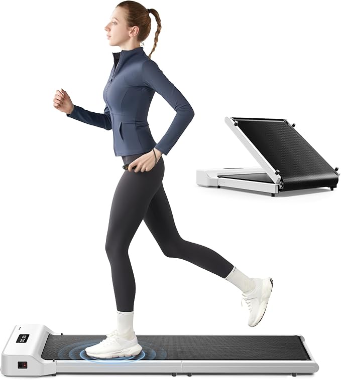 WALKINGPAD Foldable Walking Pad Treadmill for Home Office, Under Desk Treadmill with Adaptive Speed Control, Compact Design for Small Spaces, No Assembly Needed