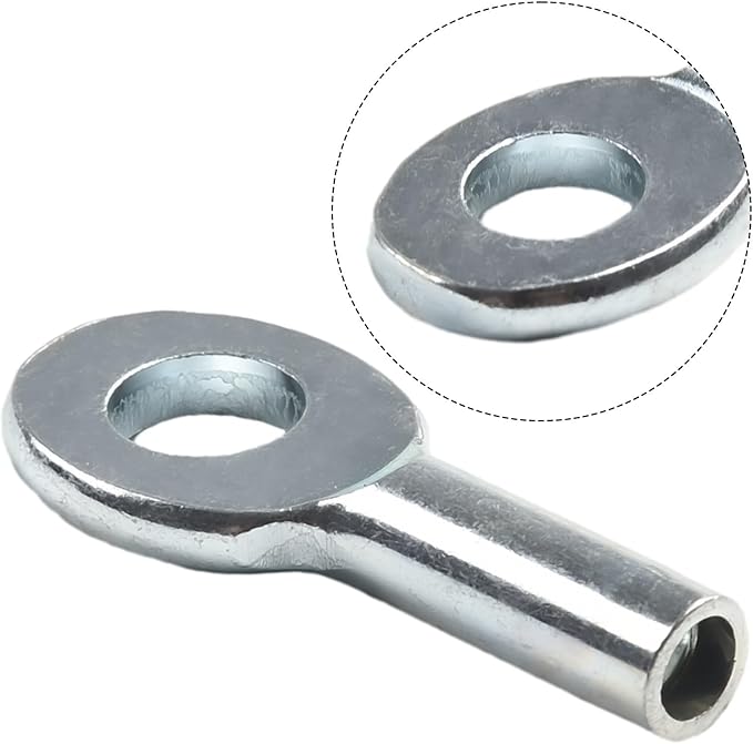 10 Pcs Gym Pulley Machine Cable Eyelet Terminal Interface Port, Gym Machine Accessories For 5Mm/6mm Cable Ball Stopper Interface Port Components For Various Equipment Cables(6mm)