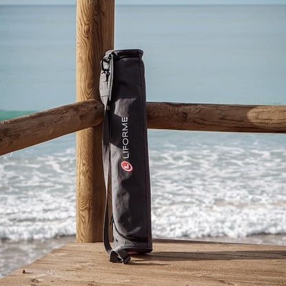 Liforme Printed Yoga Mat Collection - Free Yoga Bag Included - Patented Alignment System, Warrior-like Grip, Non-Slip, Eco-friendly, Sweat-resistant, Long, Wide and Thick for Comfort