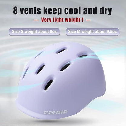 Kids Bike Helmet,Toddler Cyling Helmets for Ages 5-8-9-10-12-14-16Years Youth Boys & Girls,Child Adjustable Multi-Sport Bicycle Skateboard Roller Skate Scooter Balance Skateboarding Helmet