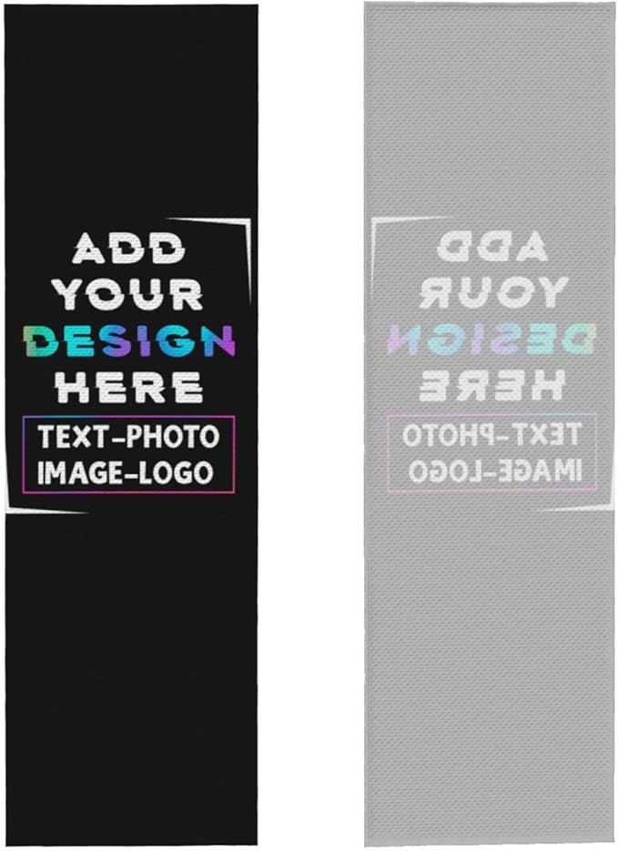 Custom 1-100PCS Cooling Sports Towel, Personalized Photo Logo Soft Cold Exercise Towel for Neck and Face Customized Quick-Drying Cooling Wrap Fitness Workout Sweat Towel 12"x40" (2)