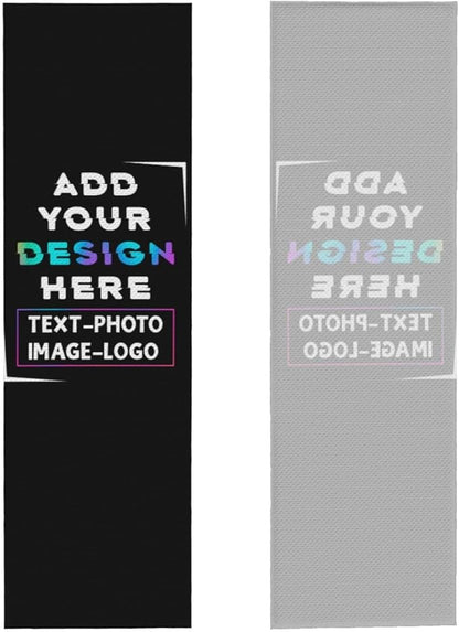 Custom 1-100PCS Cooling Sports Towel, Personalized Photo Logo Soft Cold Exercise Towel for Neck and Face Customized Quick-Drying Cooling Wrap Fitness Workout Sweat Towel 12"x40" (2)