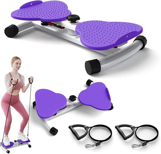 Exercise Twist Boards,Waist Twister Machine Exercise,Balance Board for Foot Massage and Weight Loss(Pink)