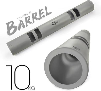 10kg Fitness Tube Portable Durable Training Rubber Weight