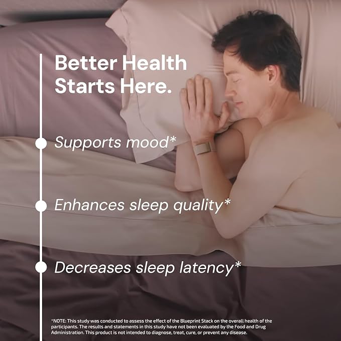 Blueprint Bryan Johnson Longevity Mix - Muscle Builder & Recovery Supplement - Promotes Focus and Balanced Mood - Magnesium, Creatine, L-Theanine, Glutathione & Vitamin C- 30 Servings, Pineapple Yuzu