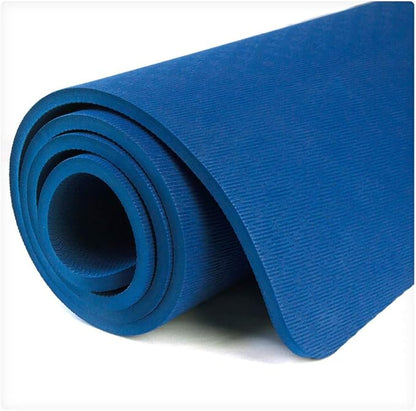 Hatha Yoga Extra Thick TPE Yoga Mat - 72"x 32" Thickness 1/2 Inch -Eco Friendly SGS Certified - With High Density Anti-Tear Exercise Bolster For Home Gym Travel & Floor Outside