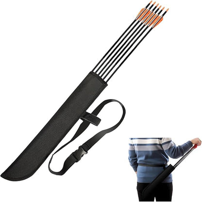 Hard Case Hip Quiver with Adjustable Belt,Wear-Resistant Arrow Quiver for Compound Bow,Quiver Arrow Holder for Archery, Hunting Lightweight Archery Quiver