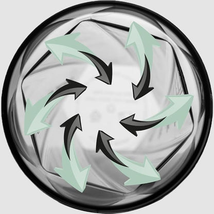 HELIMIX 2.0 Vortex Blender Shaker Bottle Holds upto 28oz | No Blending Ball or Whisk | USA Made | Portable Pre Workout Whey Protein Drink Shaker Cup | Mixes Cocktails Smoothies Shakes | Top Rack Safe