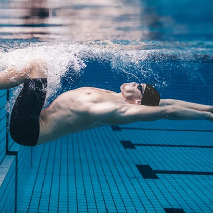 2pcs Cloth Swim Caps for Both Women & Men & Kids Fabric Durable Non-Waterproof Elastic Swimming Pool Cap Bathing Cap for Long and Short Hair