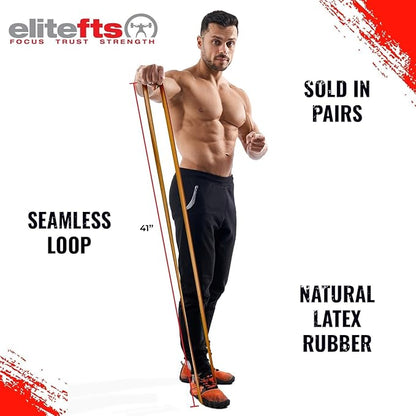 EliteFTS Pro Resistance Band - Boost Core Stability and Flexibility with This Portable, Joint-Friendly Tool
