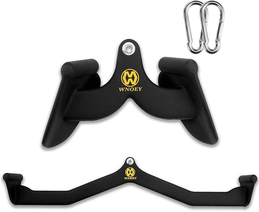 LAT Pulldown Attachment,Back Tricep Bar Strength Training,Handle Grips Lat Pull Down Bar Press Down Exercises,Cable Machine Accessories, Cable Back Attachments for Home Gym