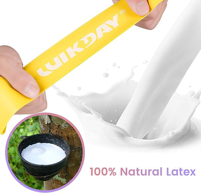 Resistance Bands for Working Out Exercise Loop Bands Workout Bands Set for Men Women Body Stretching, Crossfit Training, Home Workout, Physical Therapy, Booty Legs, Set of 5