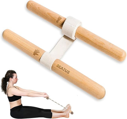 Innovative Muscle Stretching Device, Adjustable Length Hamstring Stretcher Redefines Flexibility, Pain Relief and Wellbeing for Your Entire Body Easily Perform Yoga and Stretching at Home!