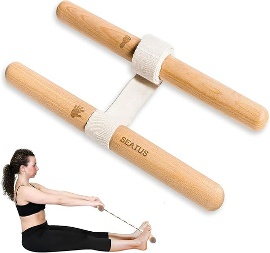 Innovative Muscle Stretching Device, Adjustable Length Hamstring Stretcher Redefines Flexibility, Pain Relief and Wellbeing for Your Entire Body Easily Perform Yoga and Stretching at Home!
