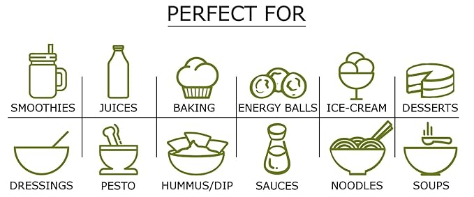 Food to Live Organic Moringa Powder, 1 Pound — Rich in, Non-GMO, Ground Moringa Oleifera Leaf, Raw, Sun-Dried, Vegan, Bulk, Great for Drinks, Teas and Smoothies