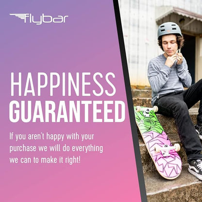 Flybar Bike Helmet- Multi Sport Dual Certified Adjustable Dial, Lightweight Skateboard Helmet, Roller Skating, Pogo, Electric Scooter, Snowboard, Boys and Girls Kids- Adults Helmets