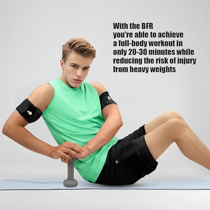 2025 New BFR Training System Blood Flow Restriction Bands Occlusion Training Gym Restricting Venous Growth Hormone and Muscle Strength Training Fitness Workout Body Building