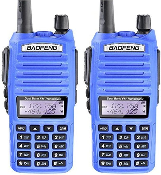 2 Pack BAOFENG UV-82 Dual Band Two Way Radio 5W Ham