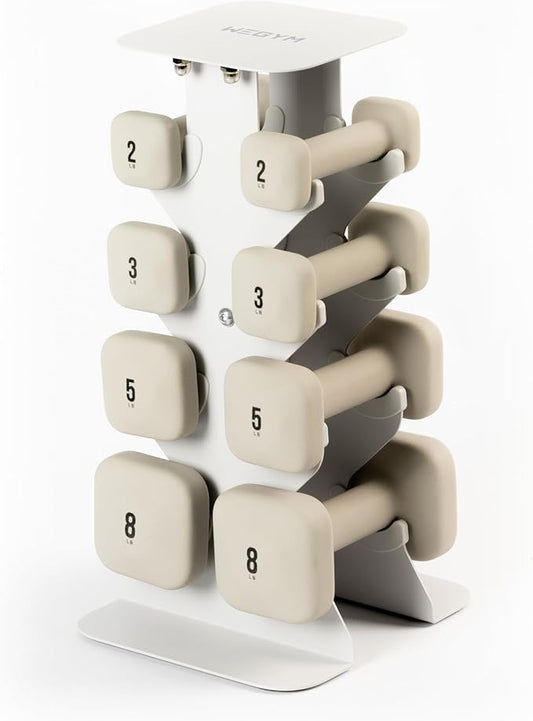 SafeGrip Dumbbells, Anti-Slip, Anti-Roll, Thick Handles, Free Weights, Square Dumbbells for Secure Workouts at Home, Weightlifting, and Personal Training