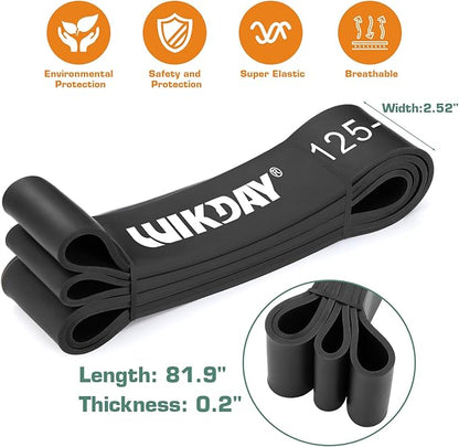 Resistance Bands for Working Out, Exercise Bands, Workout Bands, Pull Up Assistance Bands for Body Stretching Training Physical Therapy Muscle Training for Men & Women