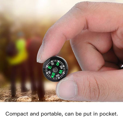 12PCS Button, Mini Pocket Paracord Bracelet Liquid Filled