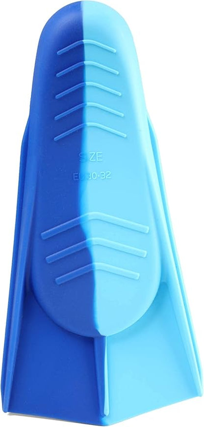 Kids Swim Fins,Short Kids Fins Youth Swimming Flippers for Lap Swimming Training for Children Girls Boys Beginners