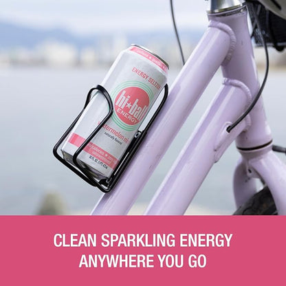 Hiball Clean Energy Drink - Watermelon Mint - Zero Sugar, Zero Calorie Sparkling Water with 160mg Organic Caffeine, 50mg Organic Ginseng, 50mg Organic Guarana and B Vitamins - 16 fl oz (8-Pack)