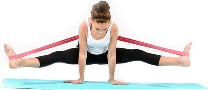 Ballet Stretch Band for Dance, Gymnastics, Cheerleading, Pilates. Improves Elastic Flexibility and Enhances Daily Stretching - Designed by PS Athletic