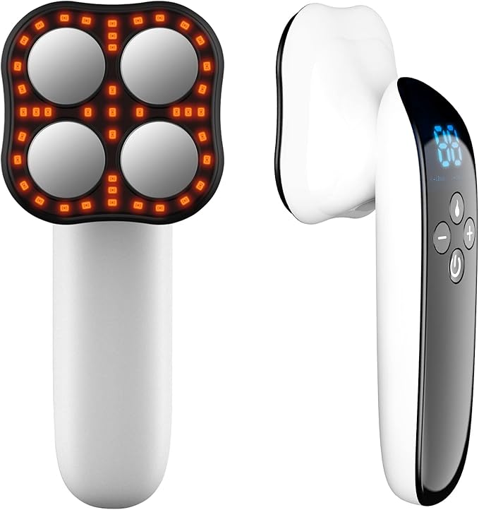 4 Heads Pro Max Version Cellulite Massager,Cordless Body Shaping Machine for Arms, Legs, Back.