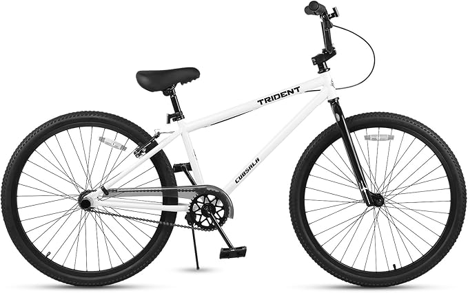 20 24 26 Inch BMX Race Bike Trident Bicycles Beginner-Level to Advanced Riders with 2 Pegs, Multiple Colors
