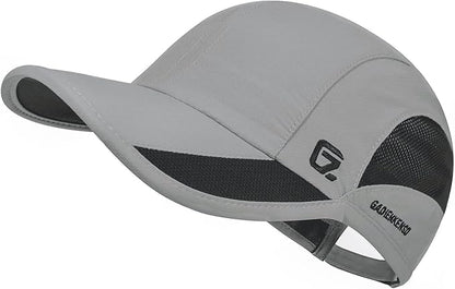 GADIEMKENSD Quick Dry Run Hat Cooling Breathable Mesh