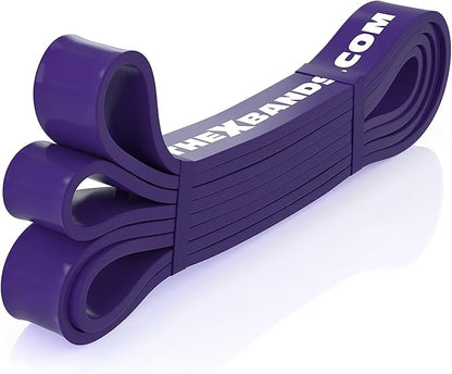 Resistance Bands Set with Carrying Bag, 4 Color-Coded Pull Up Assistance Bands for Exercise, Workout, Fitness