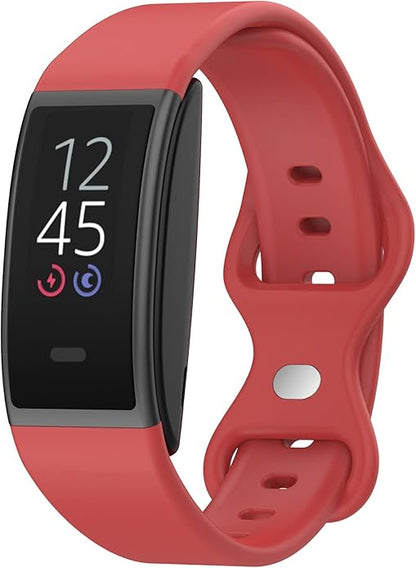 FitTurn Sport Watch Band Compatible with Amazon Halo View Replacement Soft Silicone Wristband Sport Straps Accessories Men Women for Amazon Halo View Smartwatch