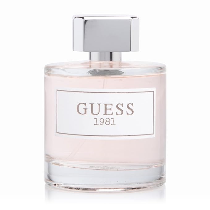 Guess 1981 Eau De Toilette Perfume Spray for Women, 3.4 Fl. Oz.