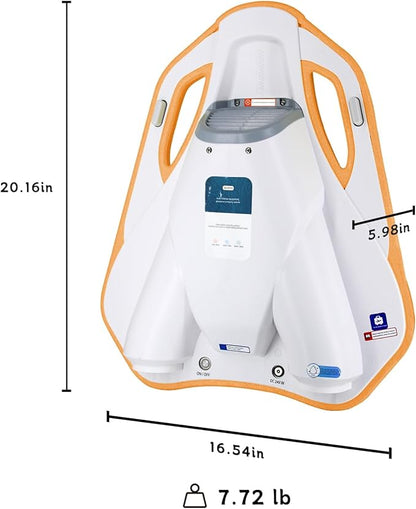 Electric Swimming Kickboard for Kids – 2-in-1 Water Jet & Propeller, Water Scooter Float Board for Swim Training, 6.1kgf Thrust, 24V/4.6Ah Battery, 45 Min Runtime, Load 198 lbs, Summer Pool Toy