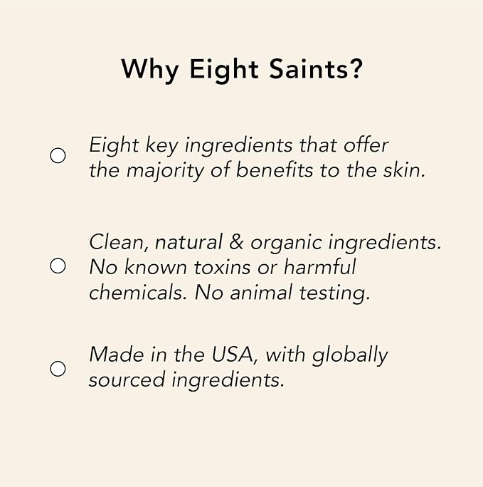 Eight Saints Skincare Cloud Whip Vitamin C Face Moisturizer Day Cream, Natural and Organic Face Cream For Women, Anti Aging Cream For Face To Reduce Fine Lines and Wrinkles, 2 Ounces (Unscented)