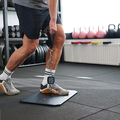 EasyForce® Performance Digital Dynamometer | Peak Force Capacity 300 Kg (2942 N) | for Strength Coaches, Physiotherapists, and Trainers | Accurate, Simple, and Swift Data Access