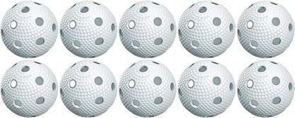 Floorball High School/Adult Stick Set with 12 Sticks, 12 Balls & Bag