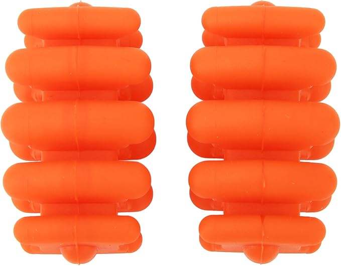 FOSA Archery Bow Limbs Stabilizer, Silicone, Universal Vibration Dampener, for (Orange)
