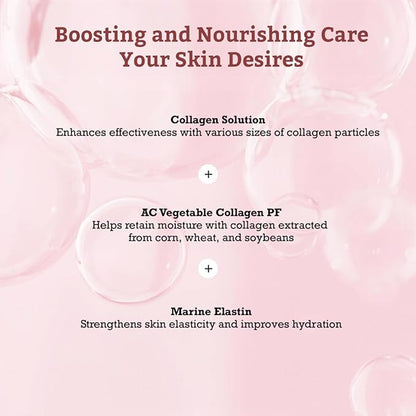 LEADERS Collagen Enhancer Skin Renewal Mask – Boosts Elasticity, Firmness & Hydration for a Plump – Hydrating Face Mask with Hydrolyzed Collagen, Plant Extracts, & Moisture-Rich Formula – 10 Sheets