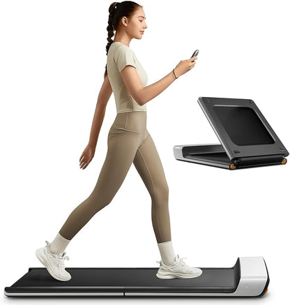 WALKINGPAD Foldable Walking Pad Treadmill for Home Office, Under Desk Treadmill with Adaptive Speed Control, Compact Design for Small Spaces, No Assembly Needed