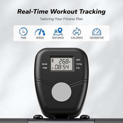 Squat Machine, MERACH R07 2 in 1 Squat Rowing Machine, Easy Setup & Foldable Exercise Equipment, Glute Trainer Machine, Glutes & Leg Home Workout Machine