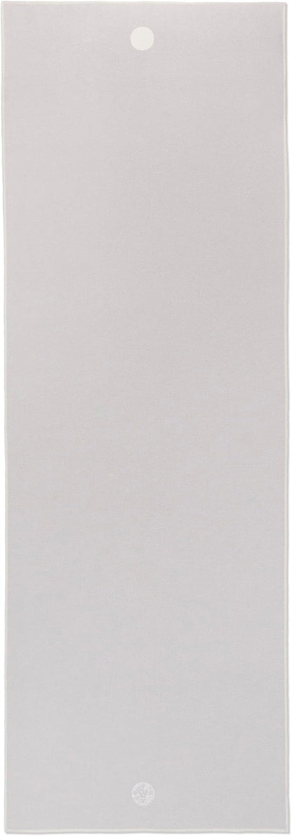 Manduka Yogitoes Yoga Towel – Rubber Grip Dots Non-Slip Bottom, Quick Dry Fitness Towel for Hot Yoga, Pilates, Exercise