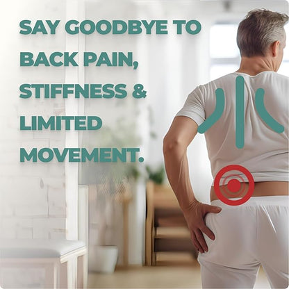 UpCircleSeven Back Roller & Yoga Wheel - Relieve Lower & Upper Back Pain & Stiffness - Therapeutically Stretch, Mobilize & Decompress Your Spine - Increase Mobility, Flexibility & Alignment