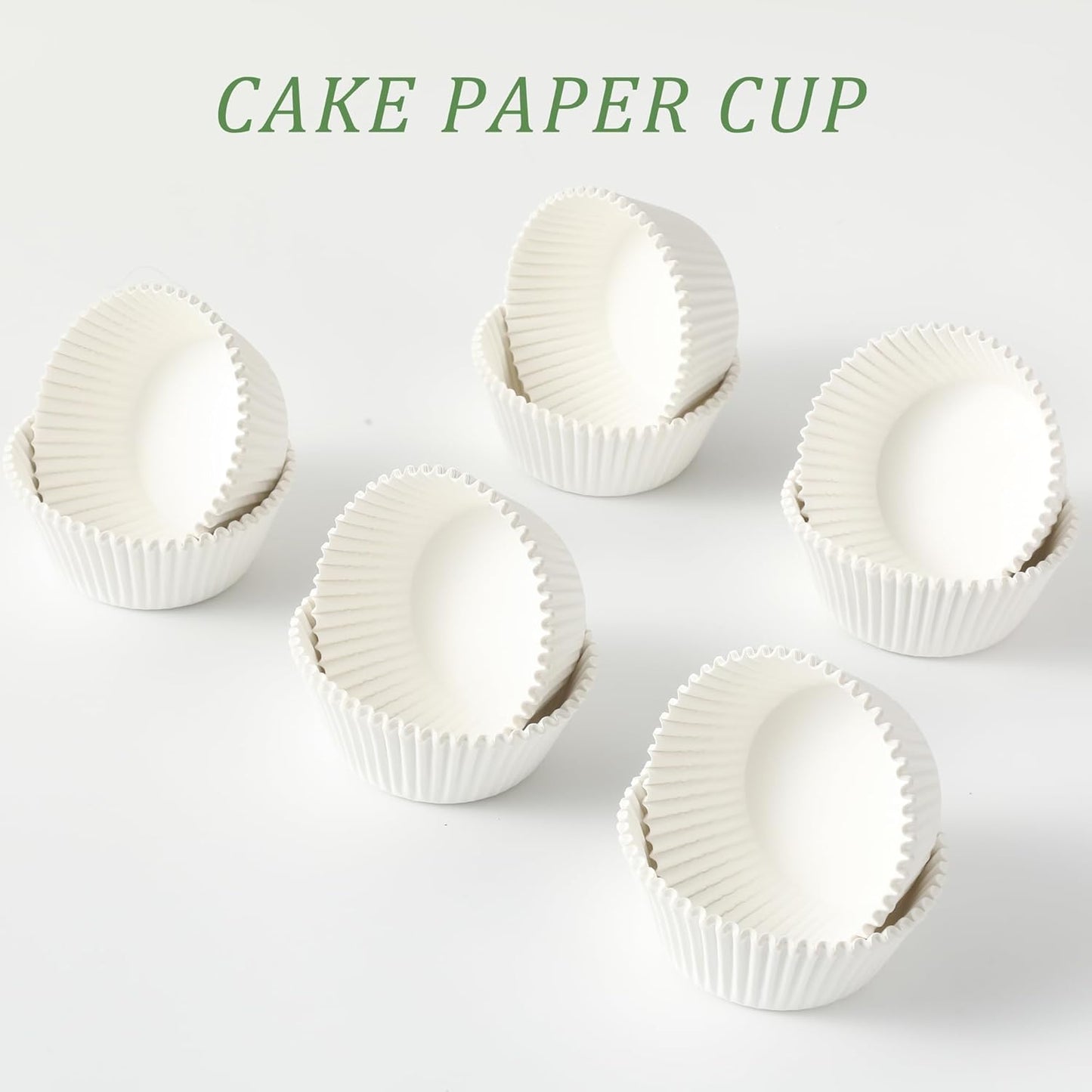 1.4 inch 1000-Count Mini Cupcake Liners Bright Colorful Muffin Baking Cups, Odorless,Baking Paper Cups for Baking Candy Cooking，Upgraded & Food Grade Grease-Proof Paper (White, 1.4 Inch)