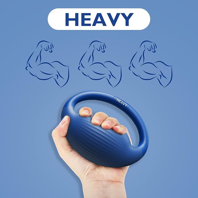 FitBeast Hand Exercise Balls - 3 Resistance Levels Stress Balls for Adults, Squeeze Balls for Hand Therapy, Rehabilitation, Arthritis, Muscle Building
