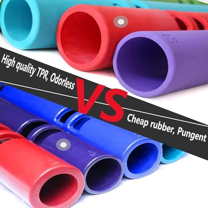 10kg Fitness Tube Portable Durable Training Rubber Weight