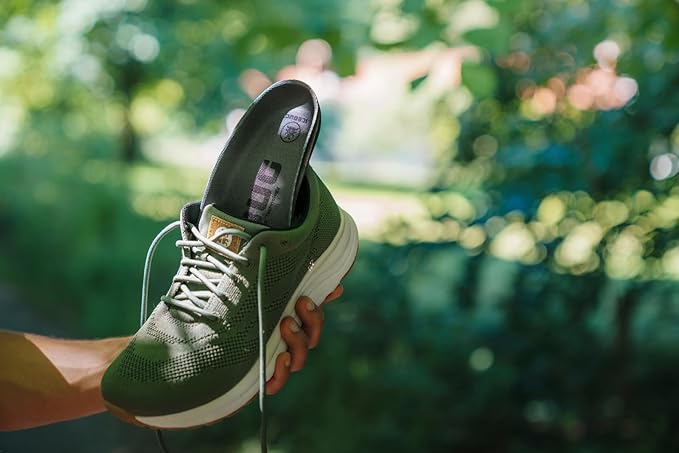 Icebug Comfort Insoles with Dynamic Arch Support, Charcoal Medium Arch, M 9/W 10.5-11