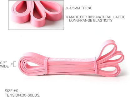 RitFit Pull Up Assist Band - Premium Resistance Band for Pull Up Assistance, Resistance Training, Body Stretching, Powerlifting, Mobility Training